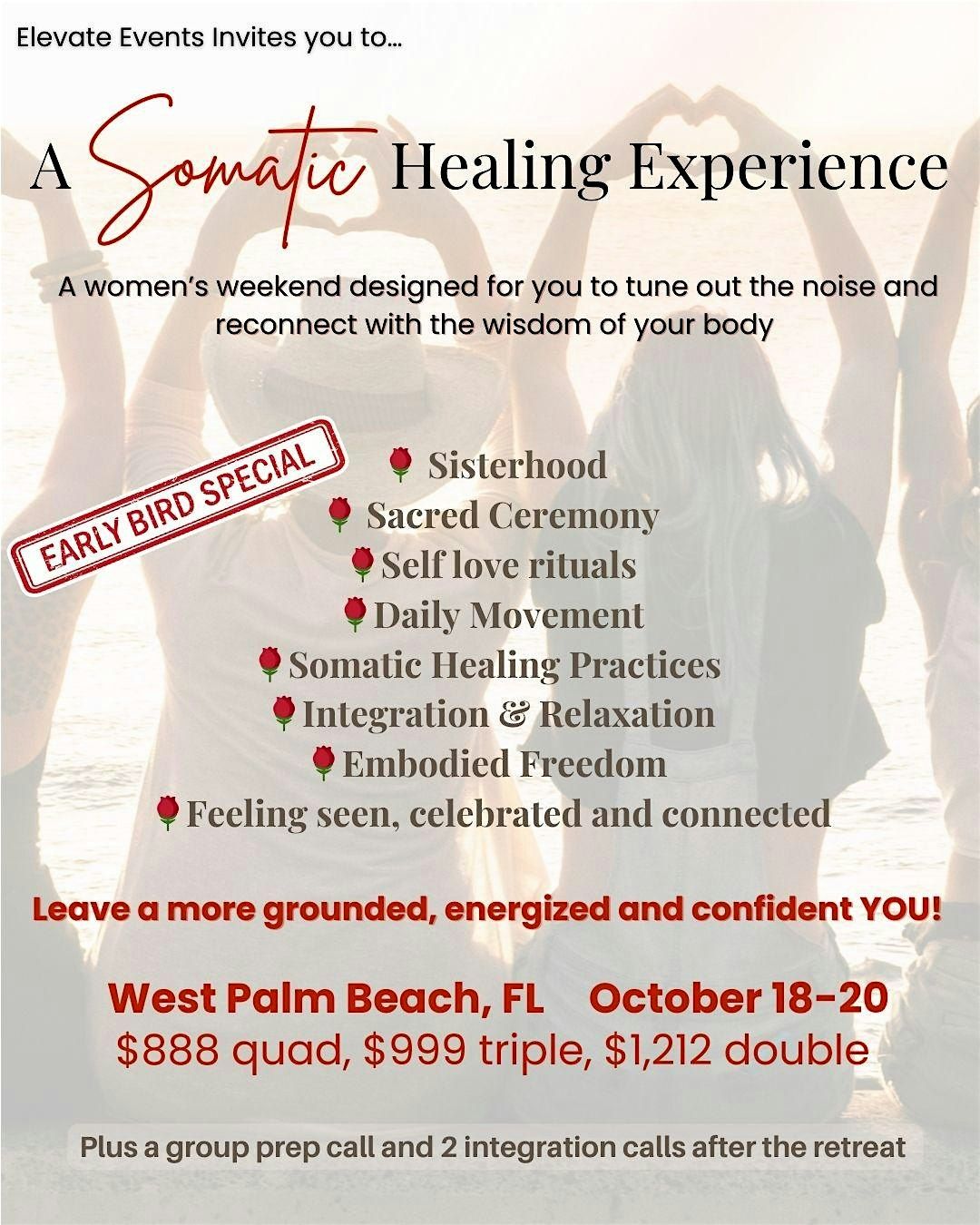 A Somatic Healing Women's Weekend Retreat