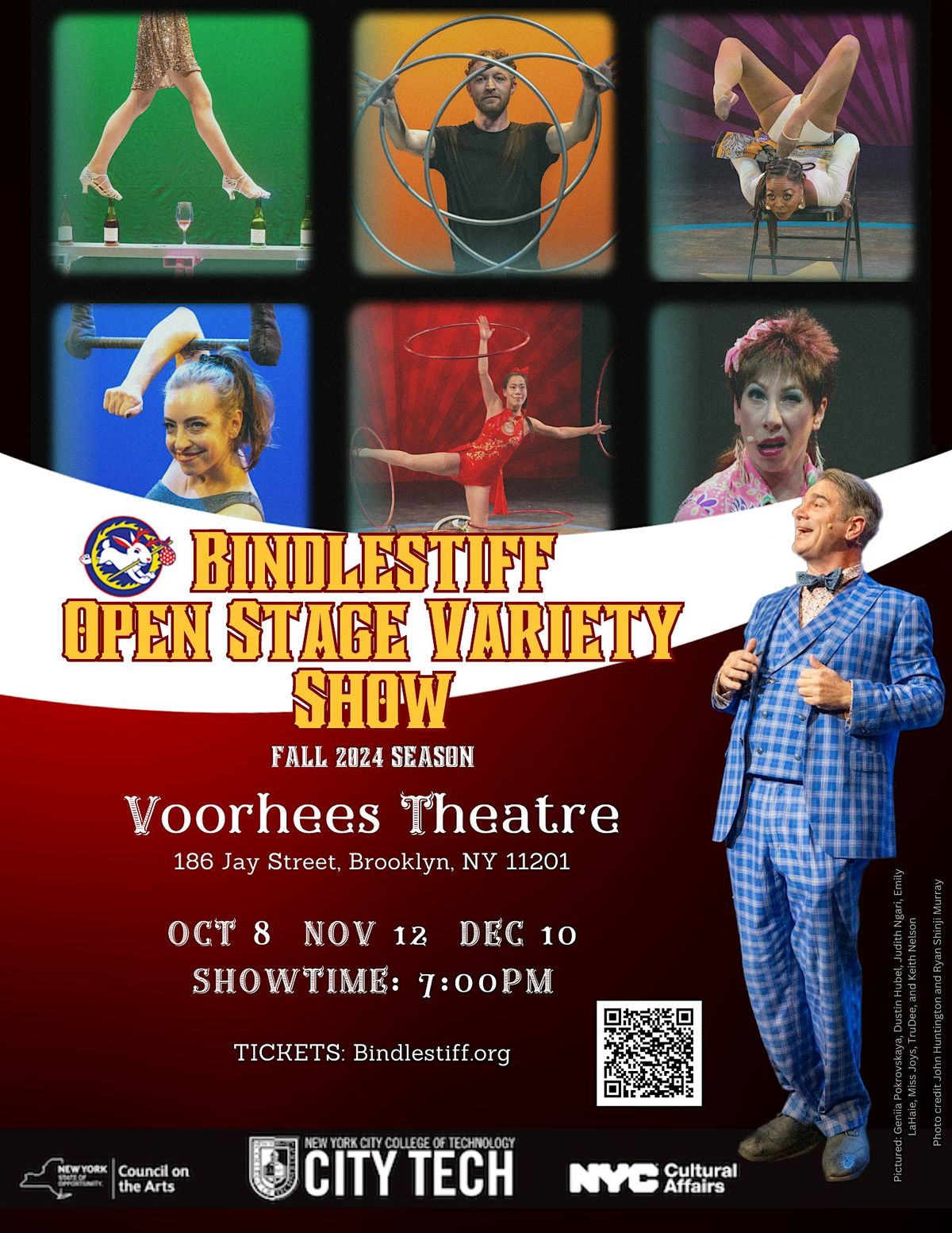 Bindlestiff Open Stage Variety Show 2024-25