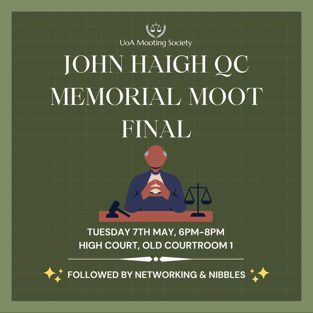 John Haigh QC Memorial Moot Final