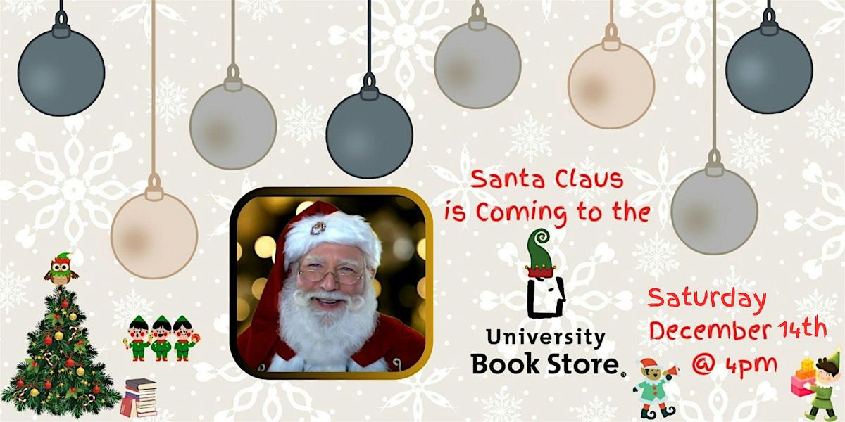 Santa Comes to the University Book Store