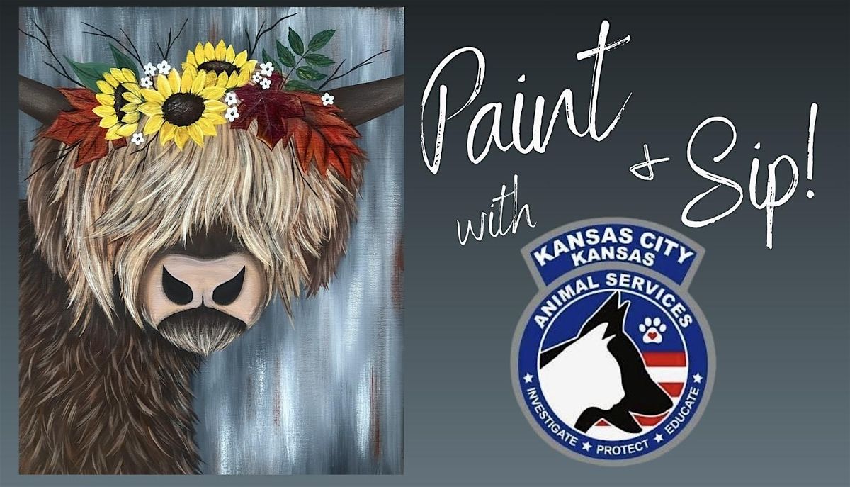 Paint & Sip Fundraiser with KCK Animal Services!