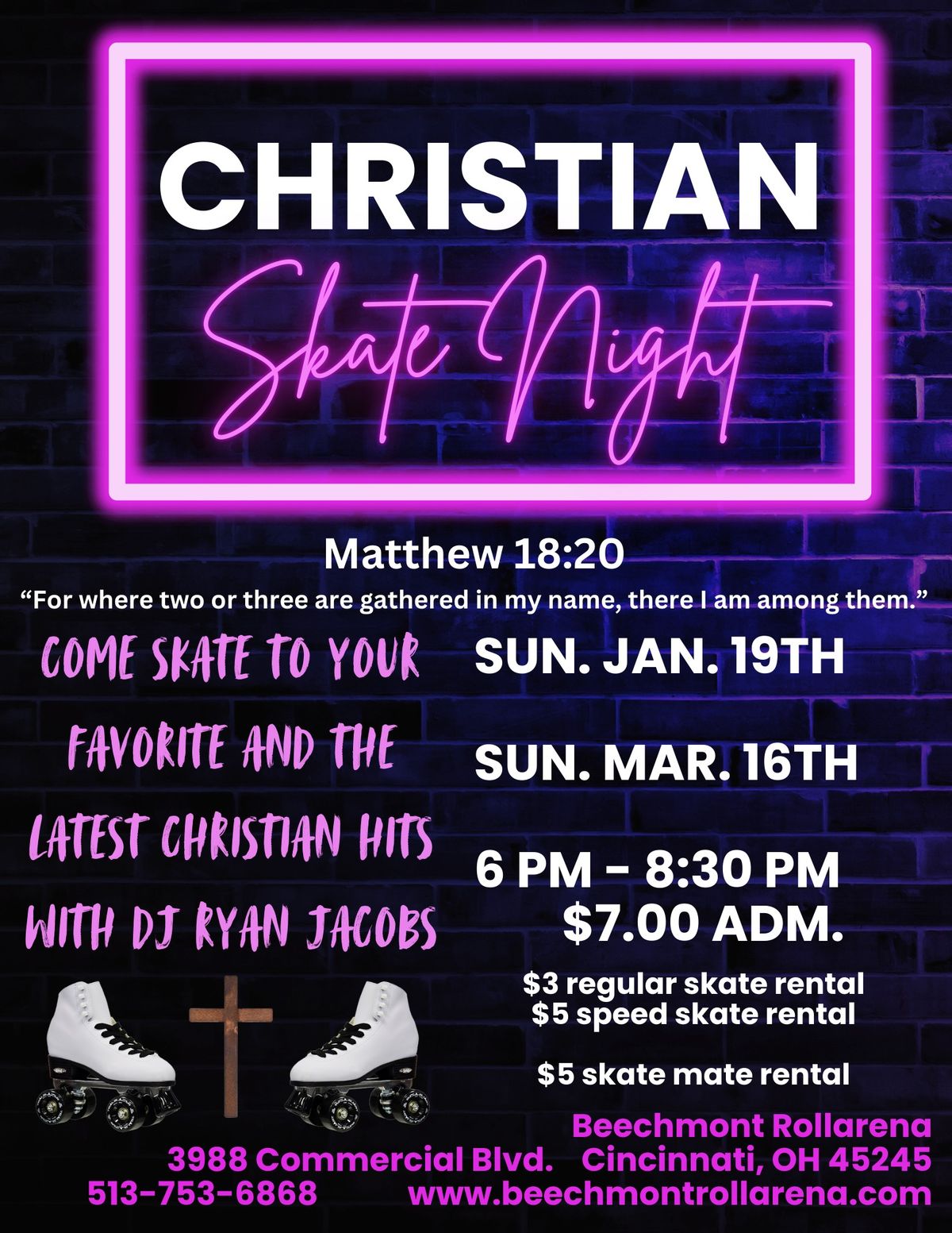 Christian Skate Night 