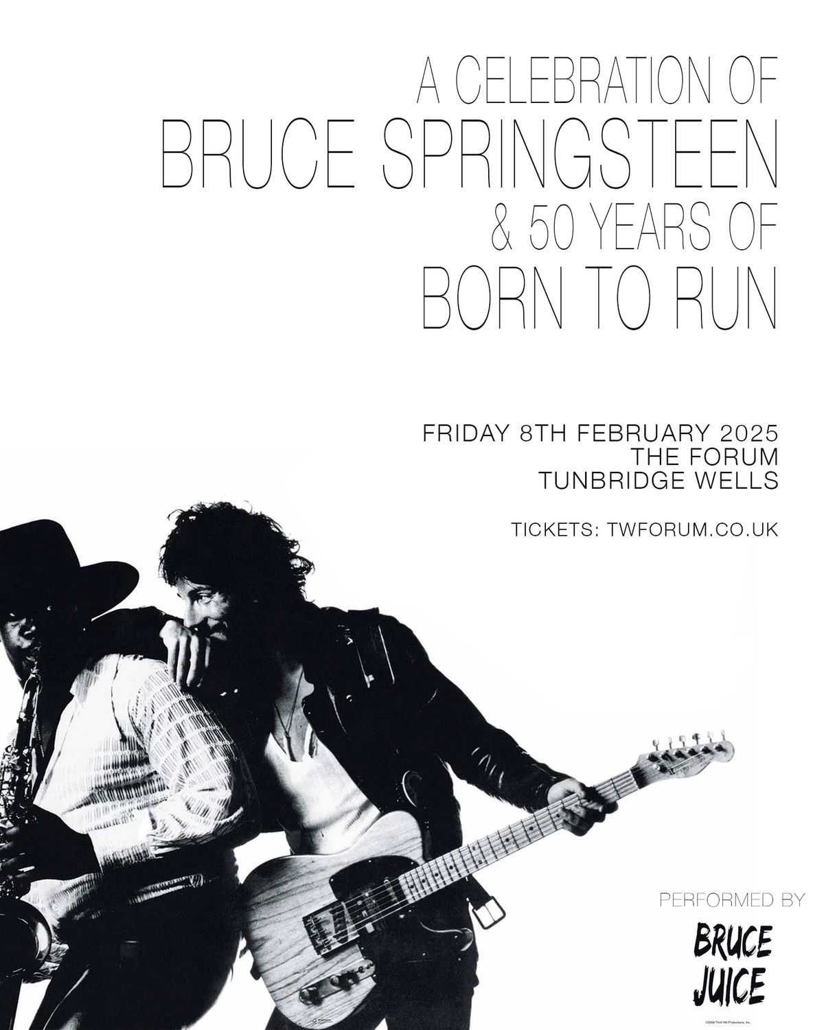 A celebration of Bruce Springsteen - Tunbridge Wells