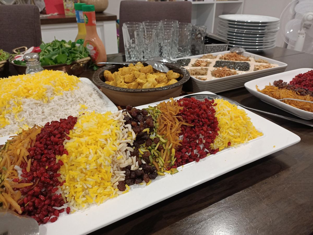 Persian Jewel Rice Dishes - Chicken