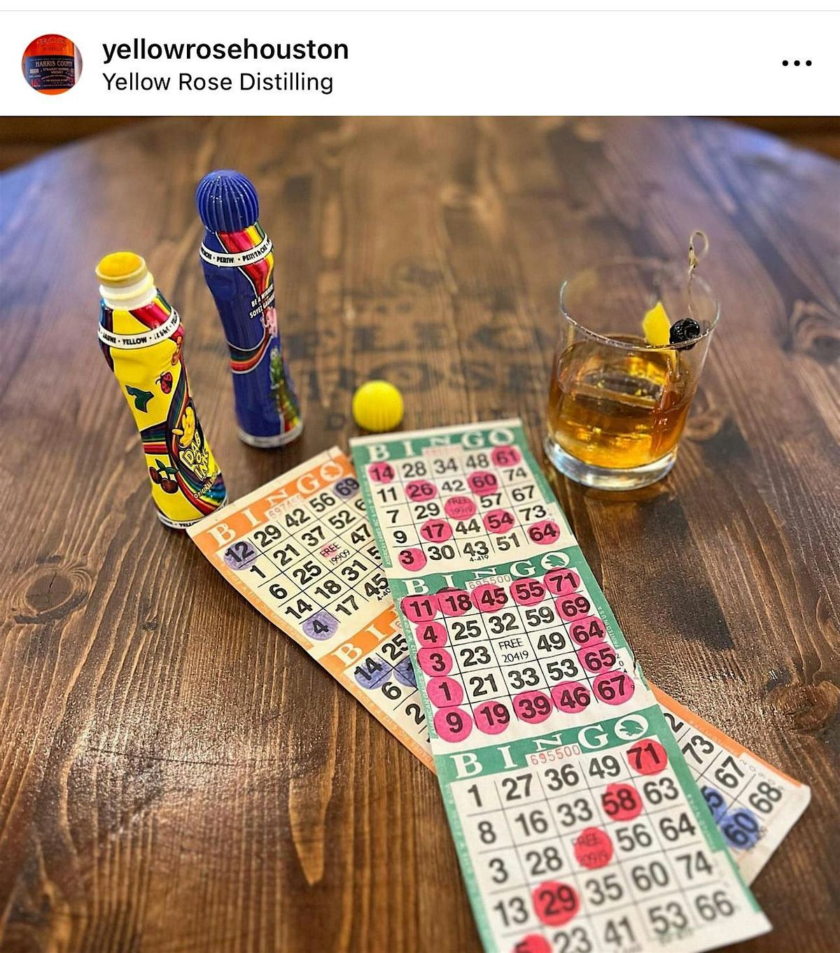 Bourbon and Bingo Night