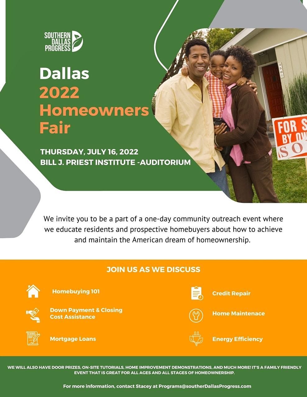 2nd Annual DALLAS Homeownership Fair
