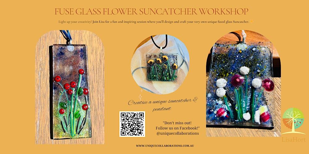 Bespoke Fused Glass Suncatcher and Jewellery Workshop