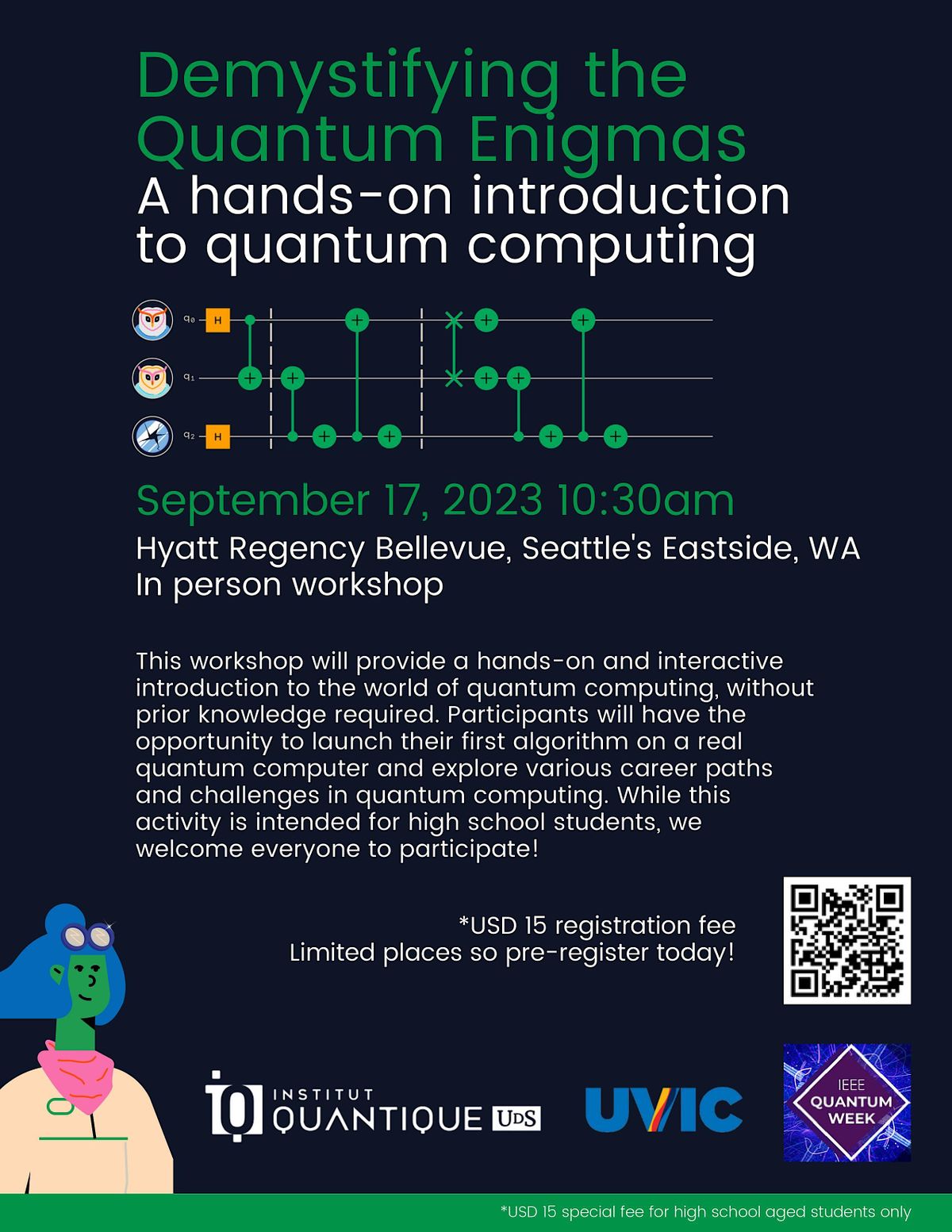 Demystifying quantum enigmas: A hands-on introduction to quantum computing