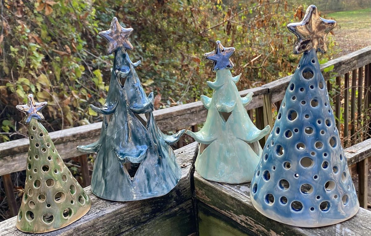 Clay Christmas Trees