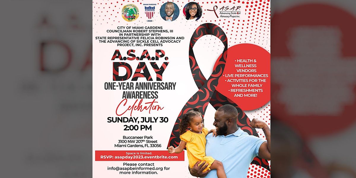 ASAP Sickle Cell Awareness Day 2023