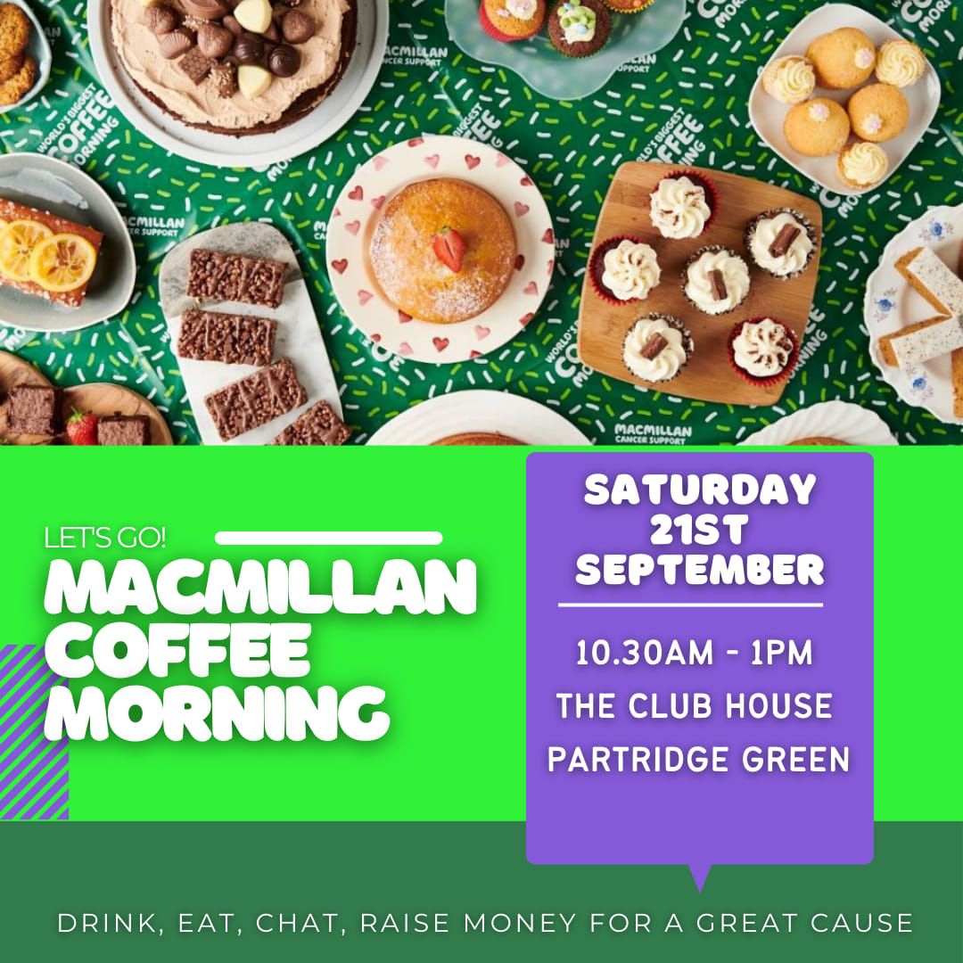 MacMillan Coffee Morning