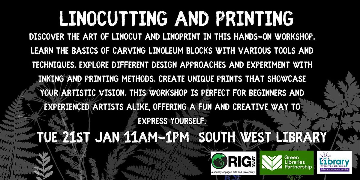 Linocutting and Printing