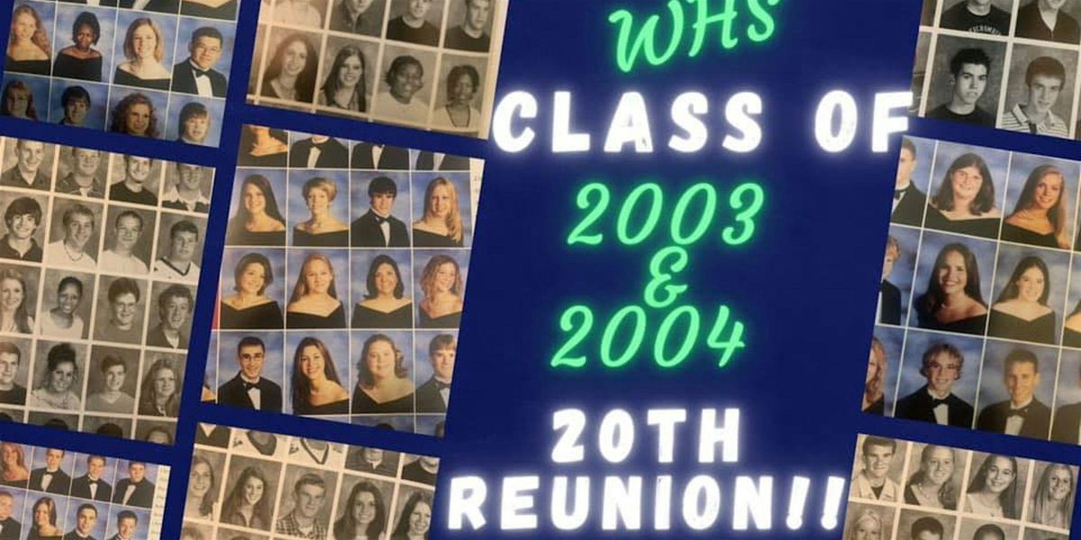 Weddington High School Class of 2003\/2004- 20 years