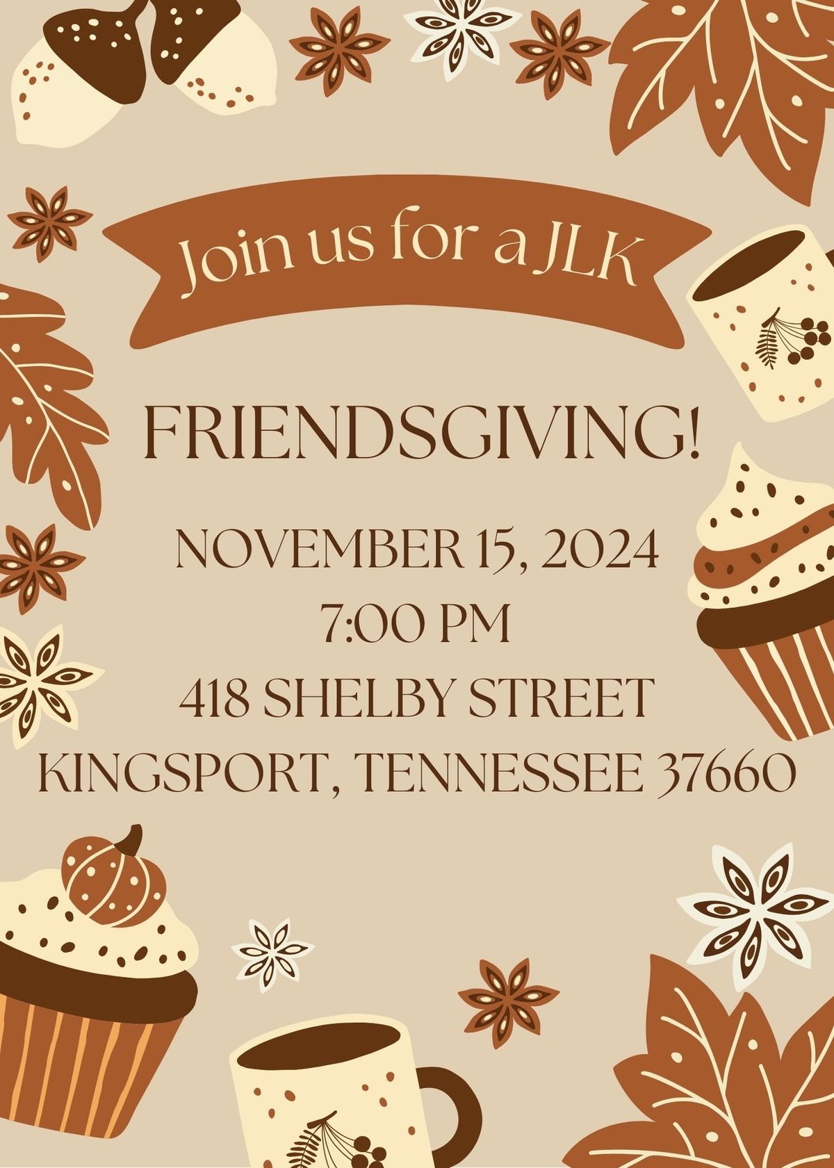 JLK Friendsgiving