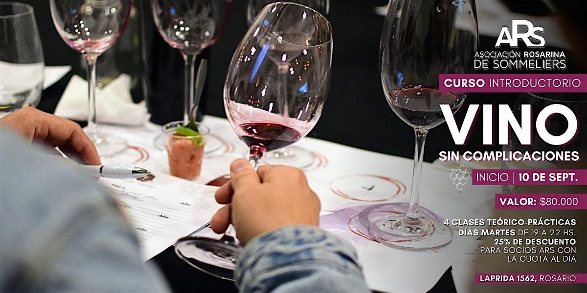 Curso Introductorio "Vino Sin Complicaciones"