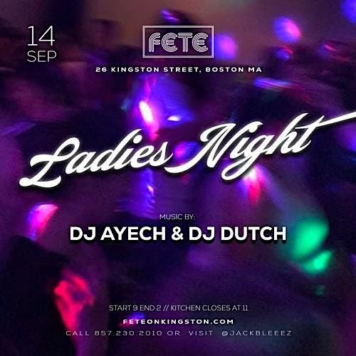 Ladies Night @ FETE