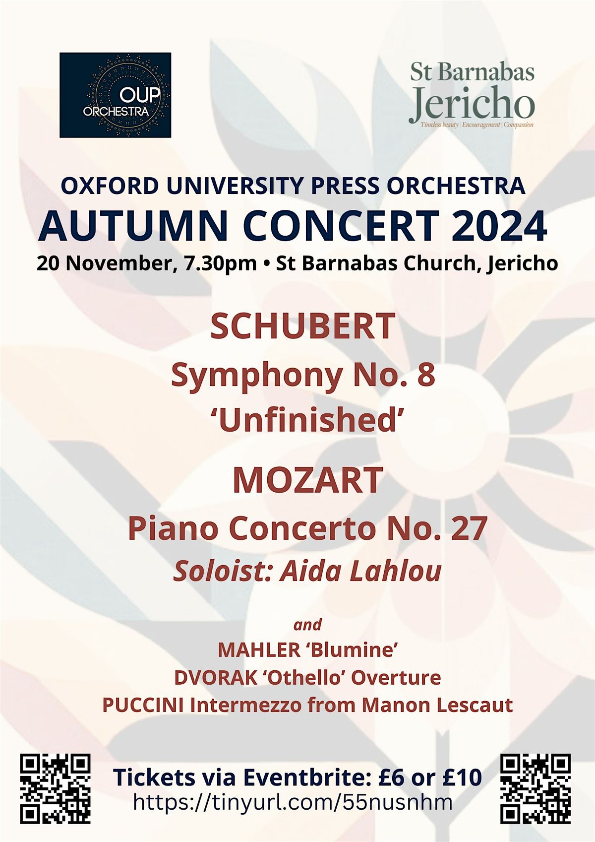 OUP Orchestra Autumn Concert 2024