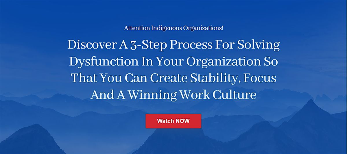 Discover a 3-step plan for solving dysfunction in your org! Cheyenne