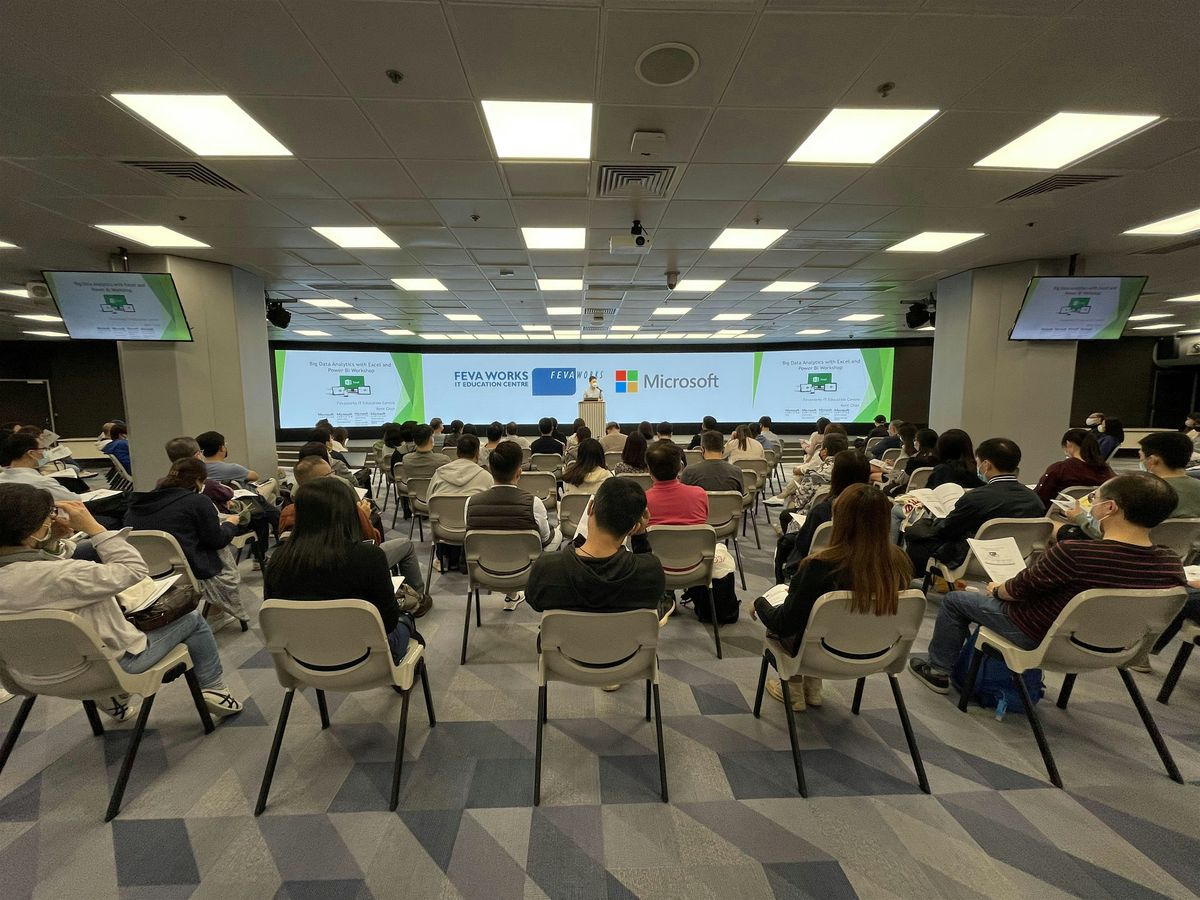 \u514d\u8cbb - Big Data Analytics with Excel Workshop (Cantonese Speaker)