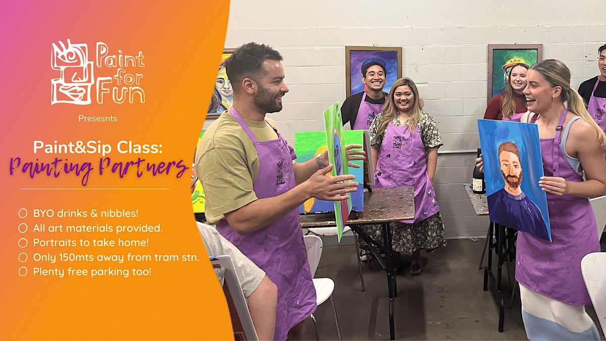 Paint And Sip Painting Partners Melbourne Painting Class, Paint for