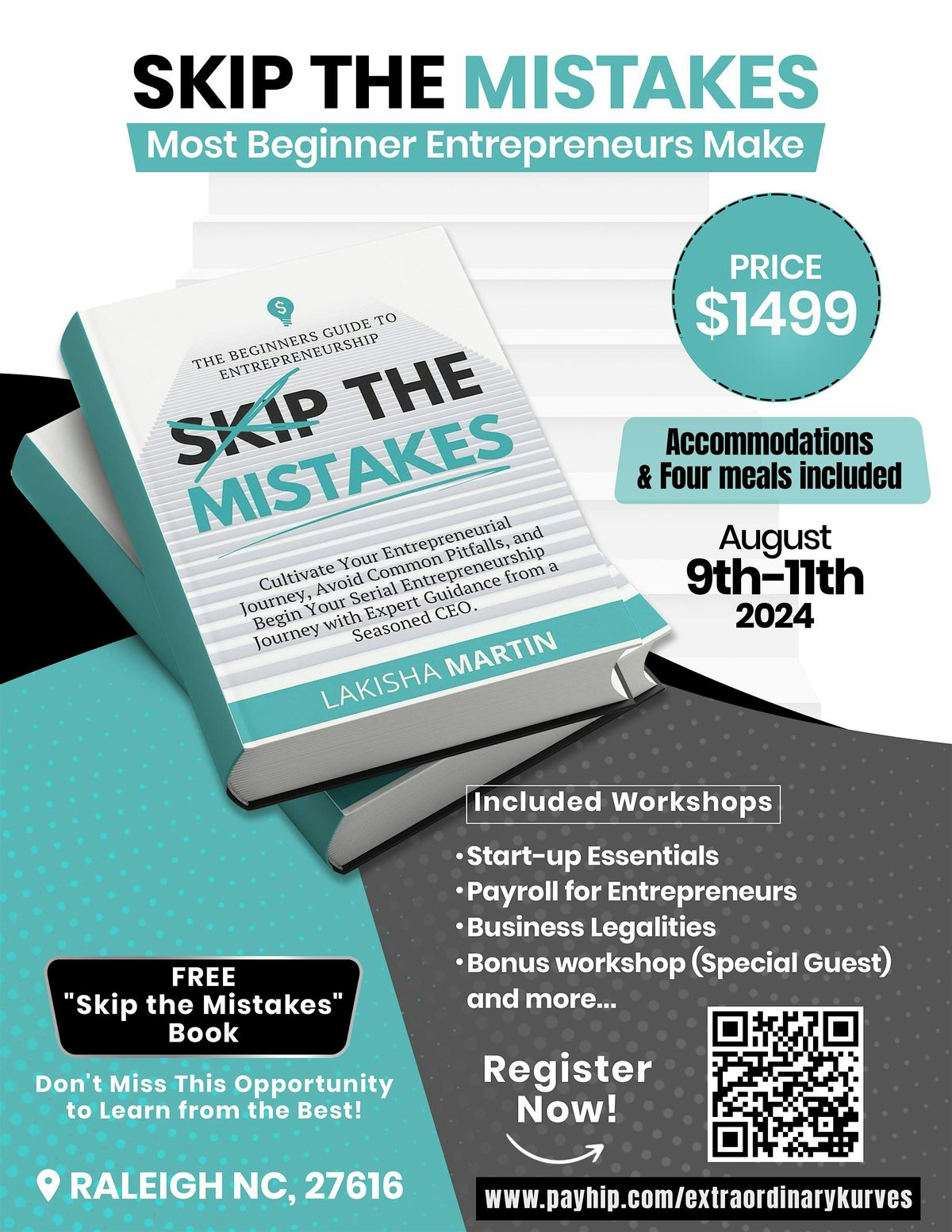 SKIP THE MISTAKES MOST BEGINNER ENTREPRENEURS MAKE THREE DAY RETREAT