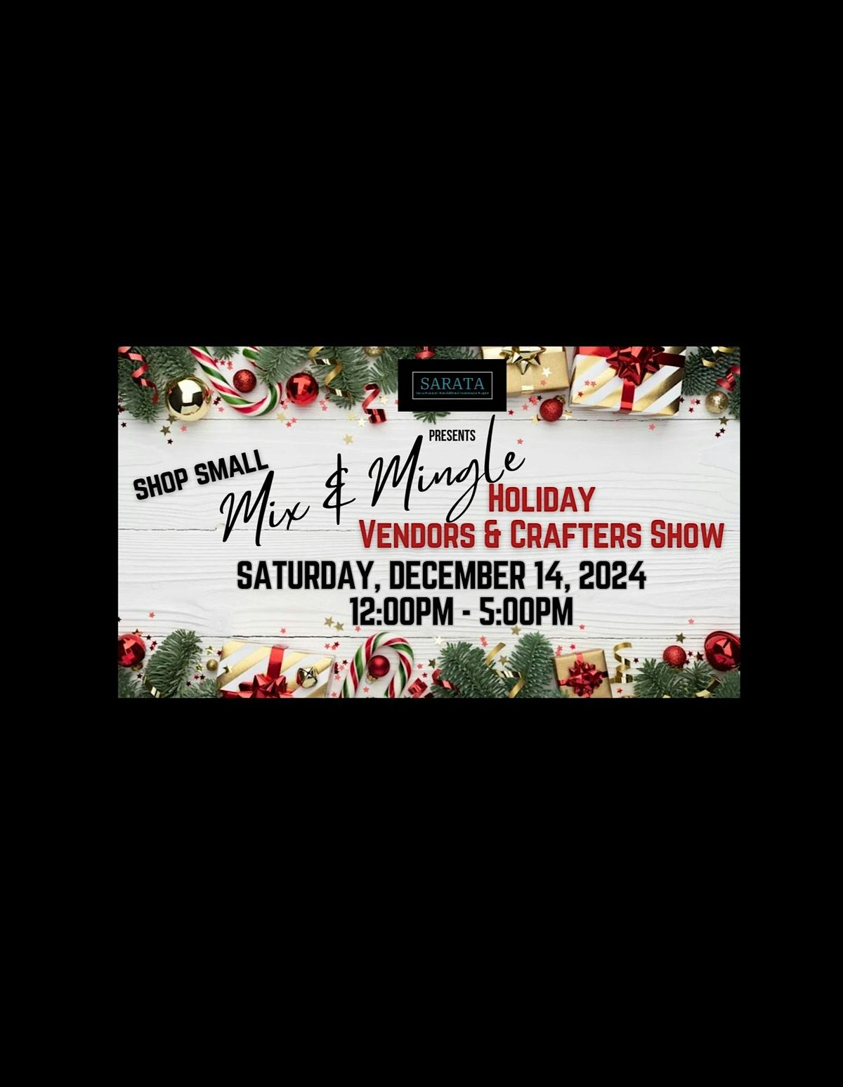 Shop Small Mix & Mingle Holiday Vendors and Crafters Show