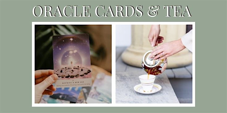 Morning tea and oracle card readings