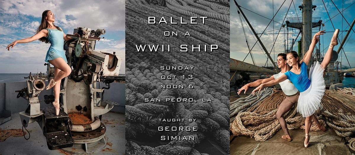 Lighting on Location:  Ballet on a WWII Ship with George Simian - L A