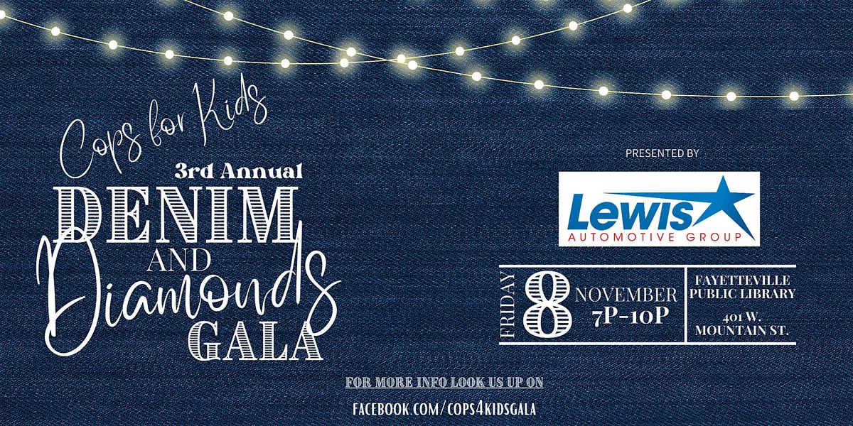 Cops 4 Kids Denim and Diamonds Gala