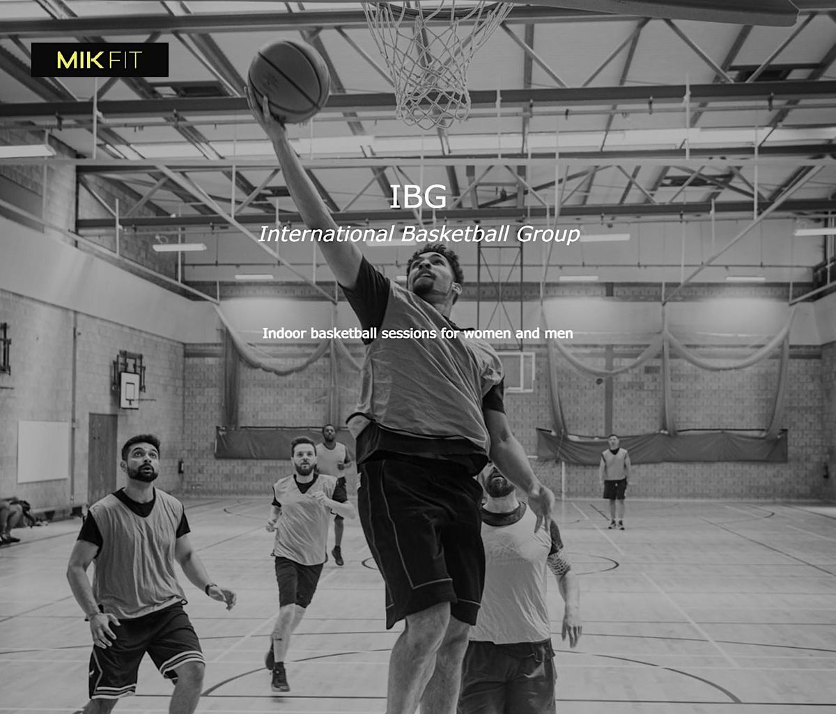 [MIXED LEVEL] 2hr Indoor Basketball - Shadwell (Cheaper on our website!)