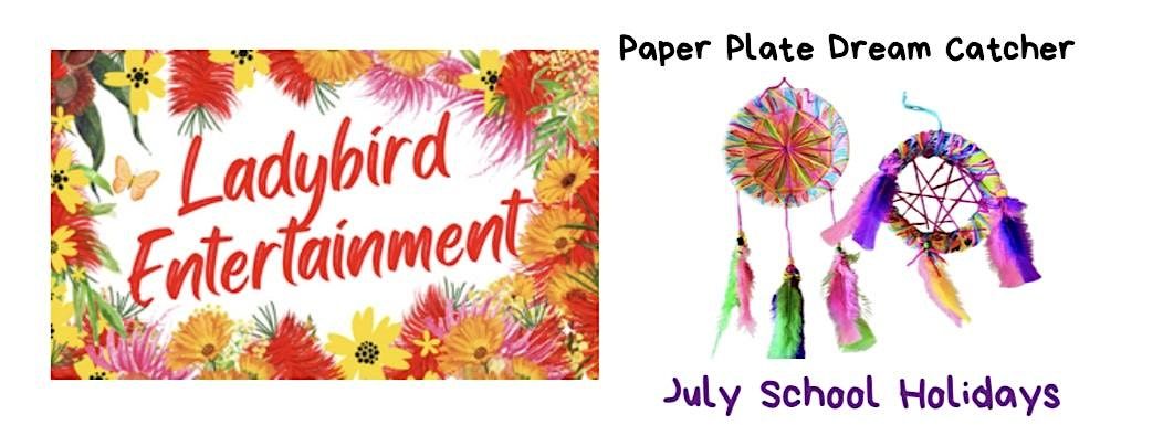 Paper Plate Dream Catcher Stitching, Weaving & Painting