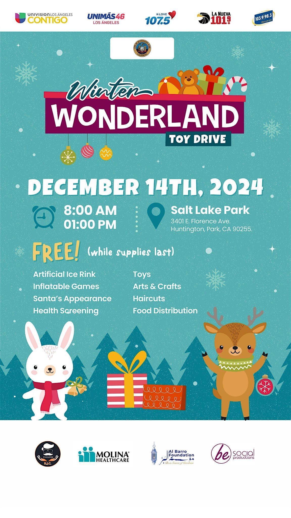 Winter Wonderland: TOY DRIVE 2024!