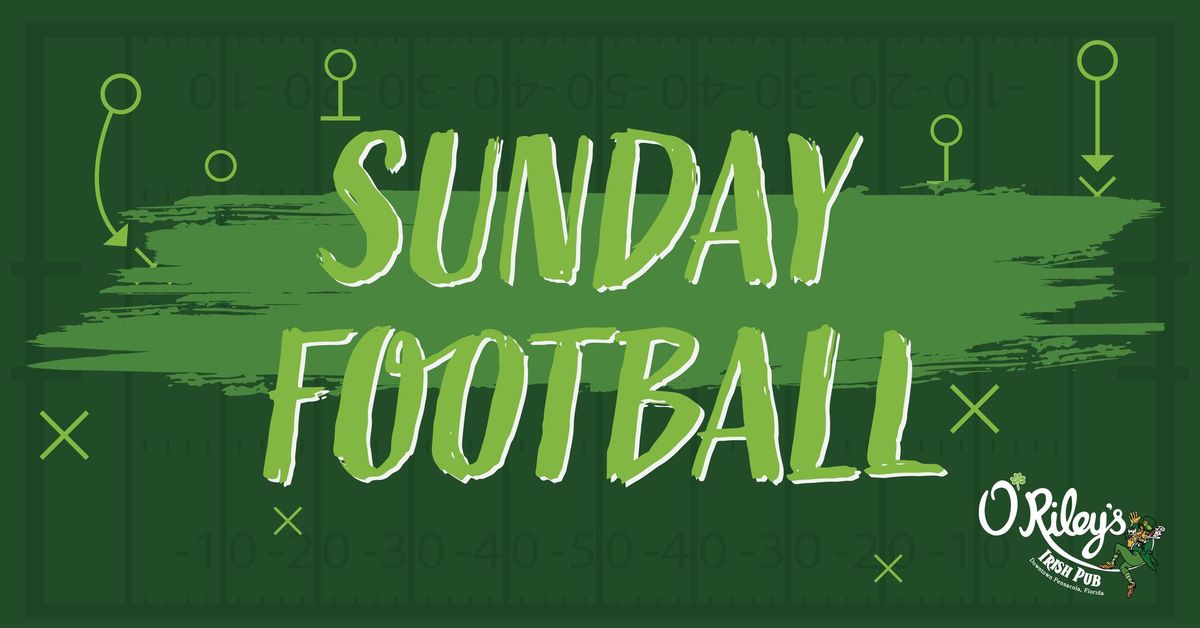 Sunday Football at O'Riley's!