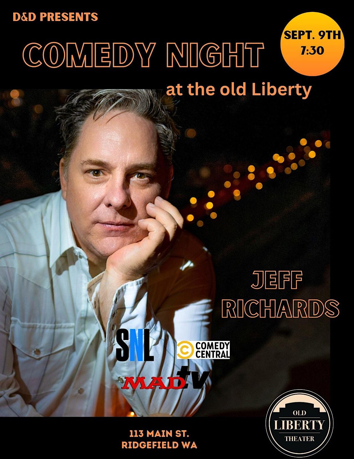 Comedy Night at the Old Liberty:  Jeff Richards