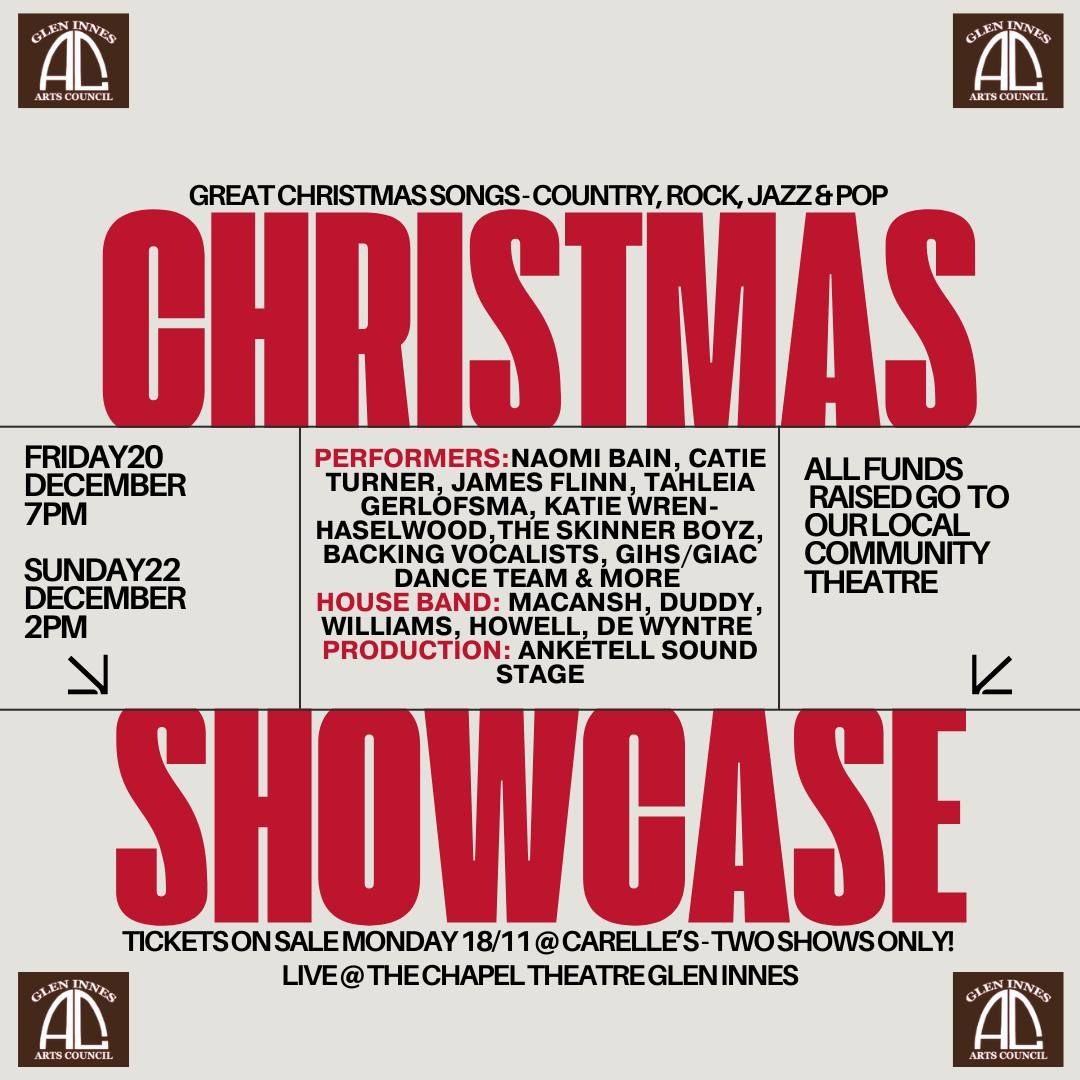 Christmas Showcase SUNDAY 22nd