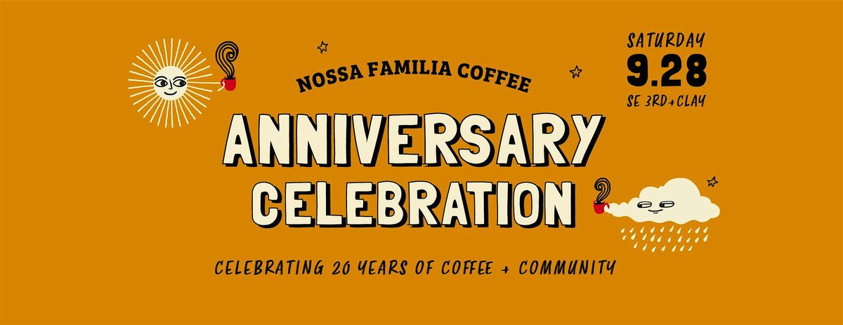 20 Years of Coffee and Community: Celebrate with Nossa Familia