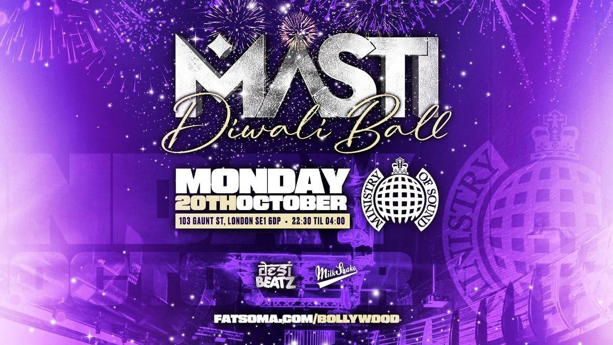 Masti : DIWALI BALL! | 20.10.25