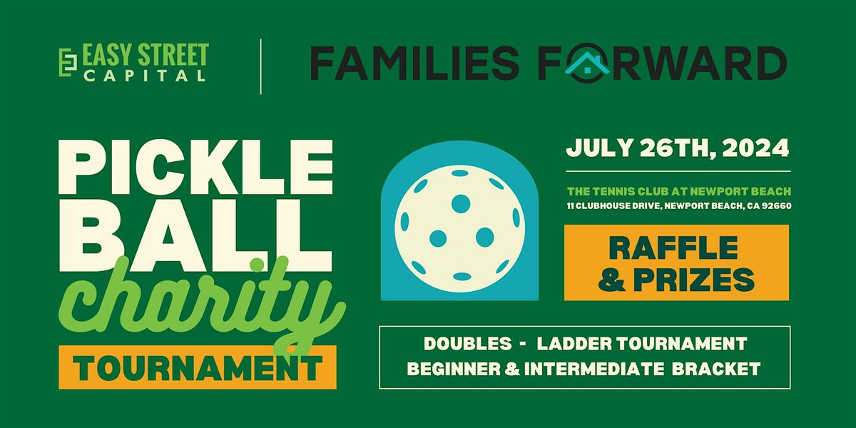 2024 EasyGive Charity Pickleball Tournament