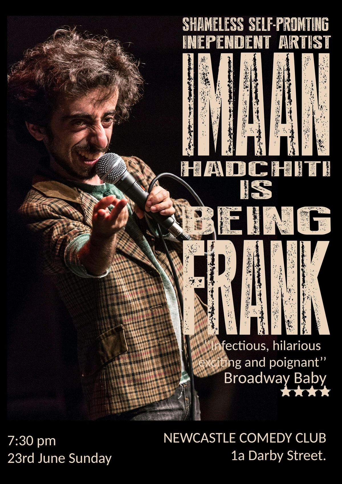 Imaan Hadchiti: Being Frank