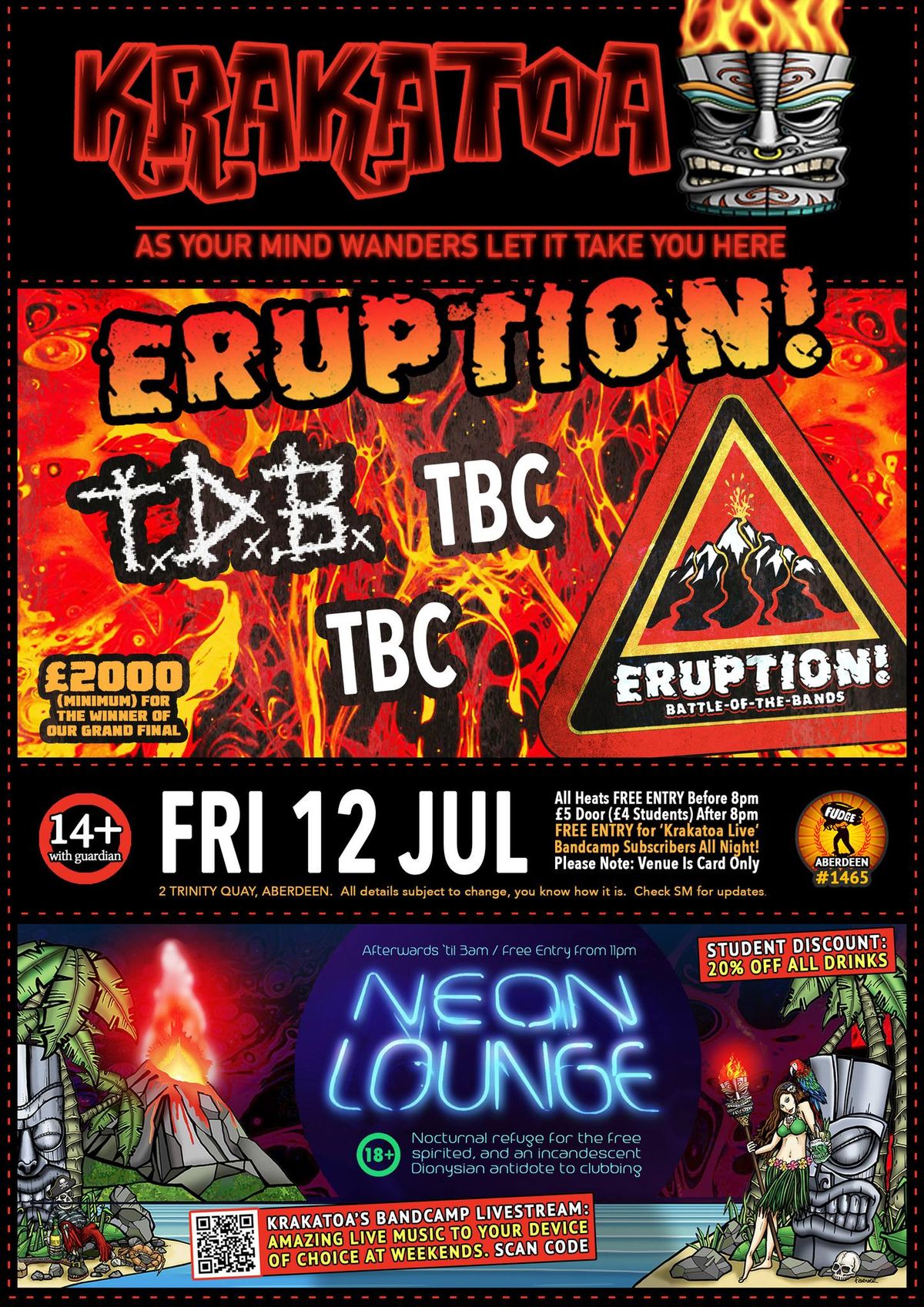 Eruption! \u00a32K BOTB - Heat - TxDxBx + TBC + TBC