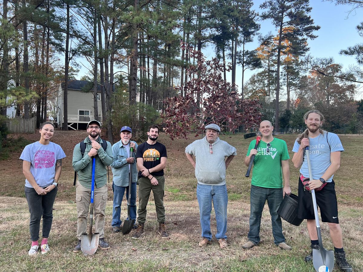 Cary Tree Archive MLK Jr. Day Planting with Taylor Family YMCA