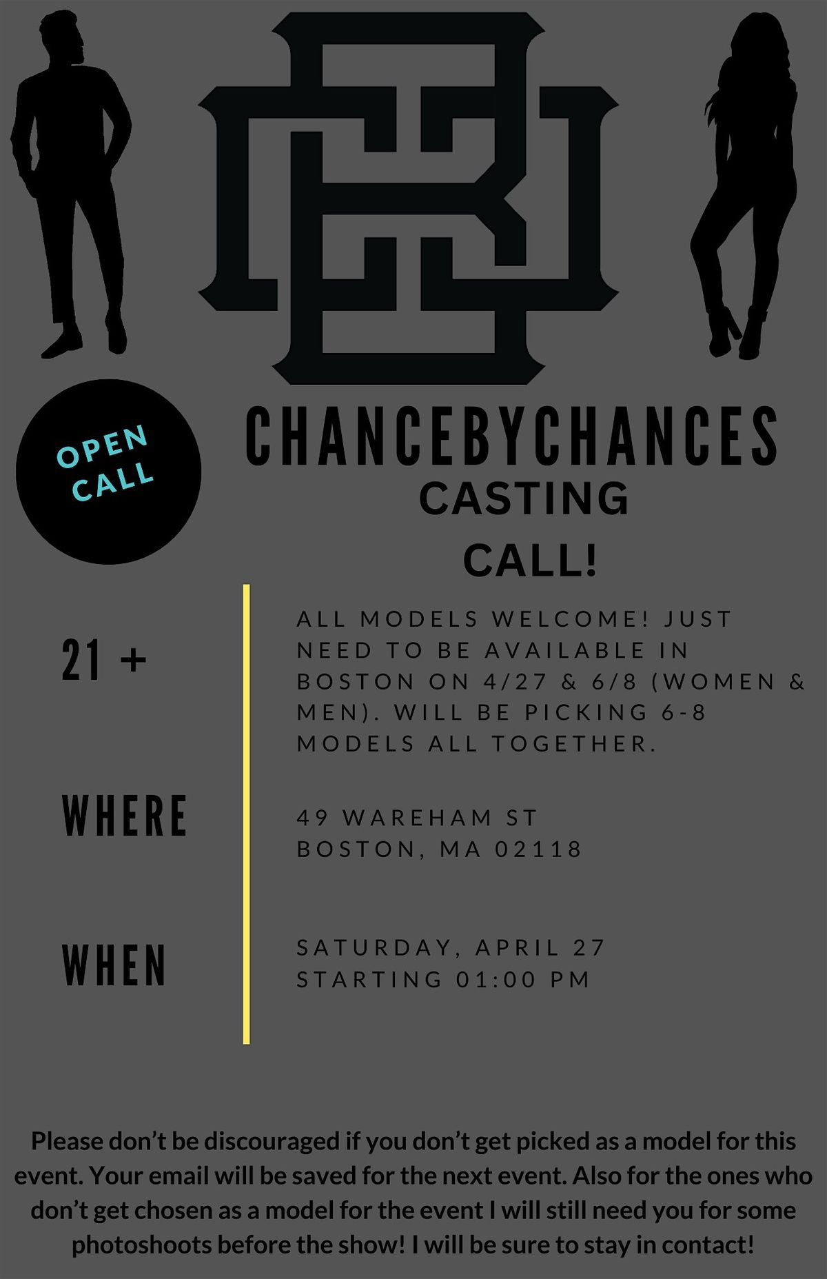 ChancebyChances casting call
