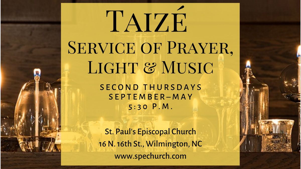 Taize: Service of Prayer, Light & Music