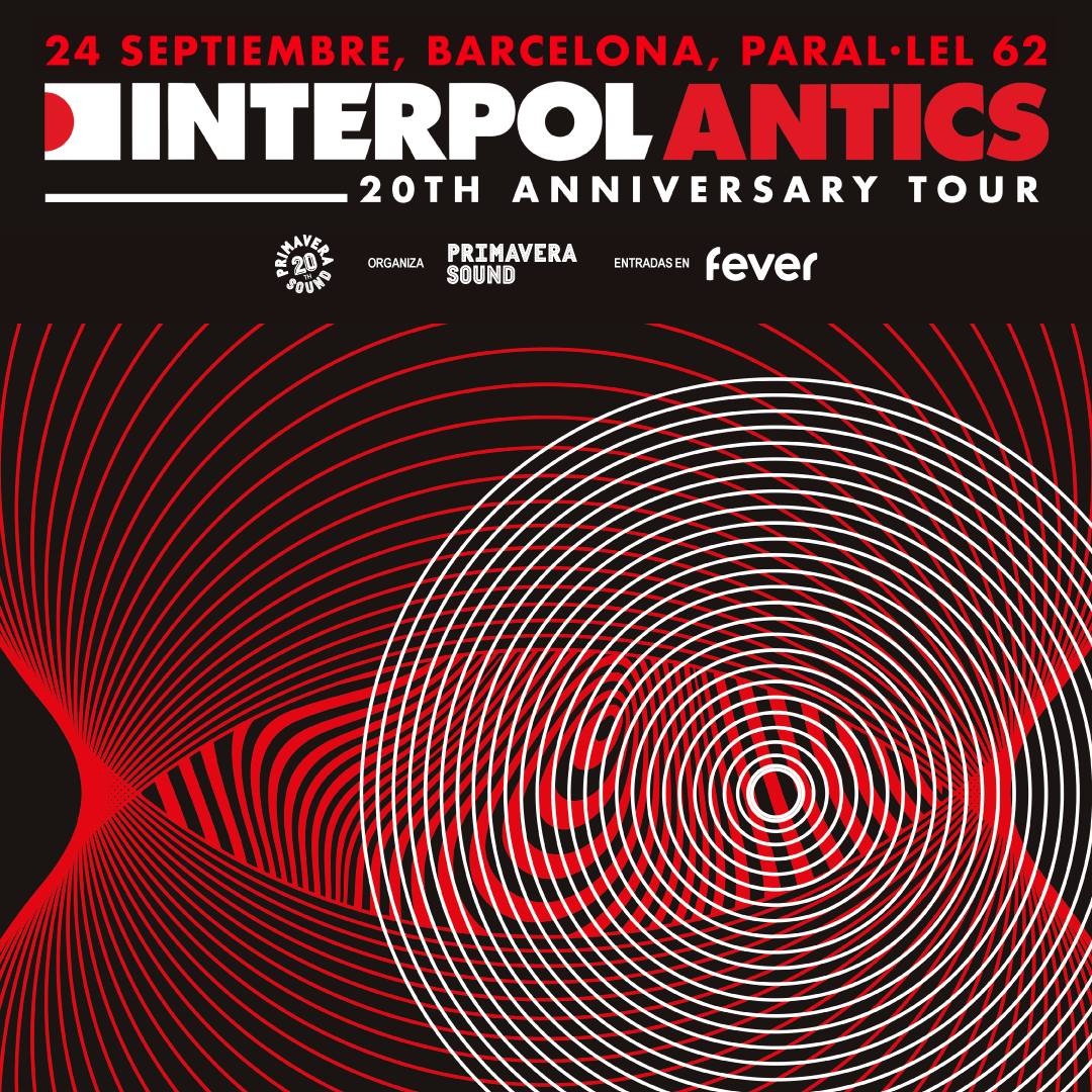 Interpol en Paral\u00b7lel 62, Barcelona 2024