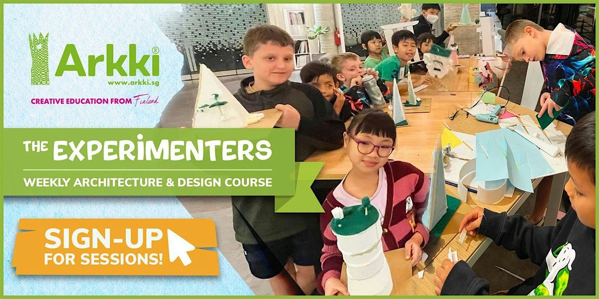 (Sign up for Seasons) Arkki Weekly Architecture & Design for 9-12 years old
