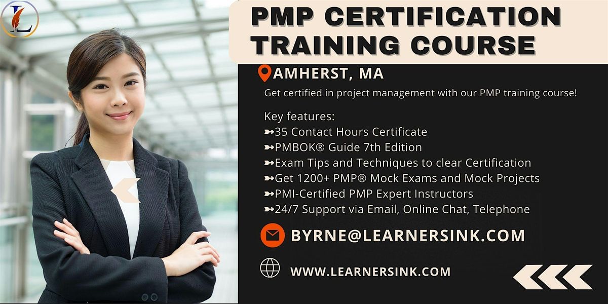 Increase your Profession with PMP Certification In Amherst, MA