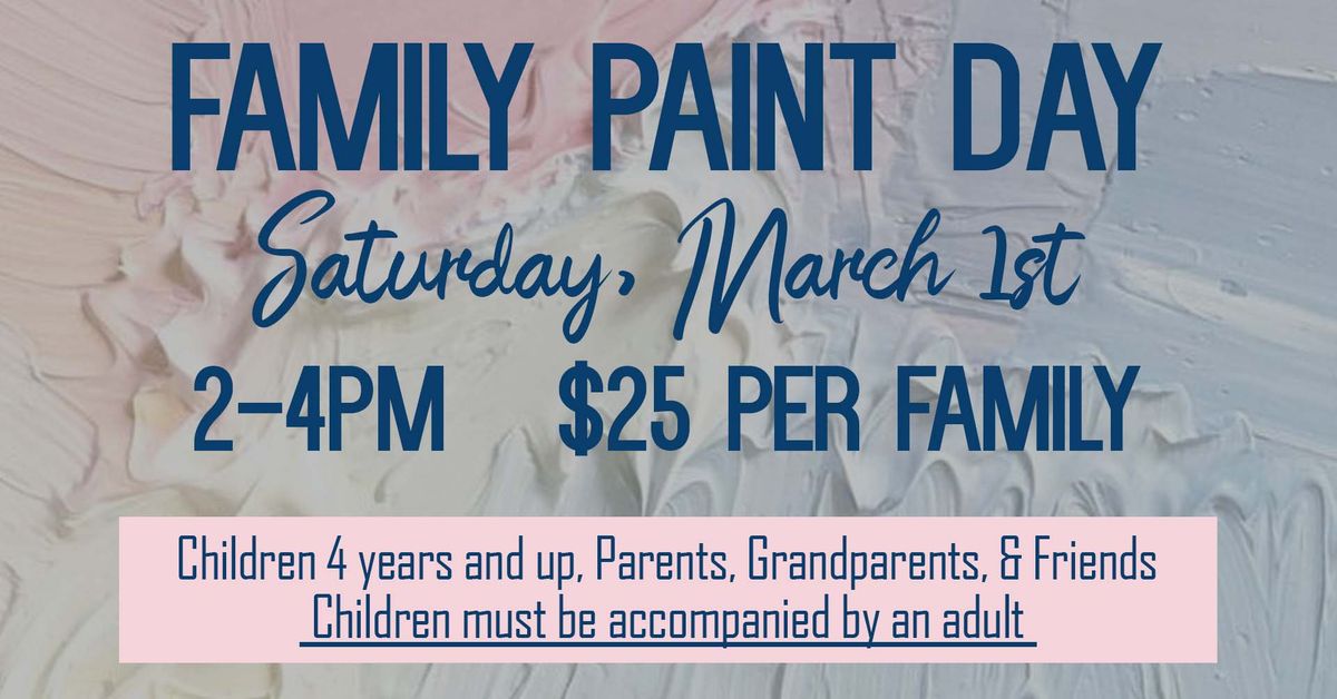 Family Paint Day