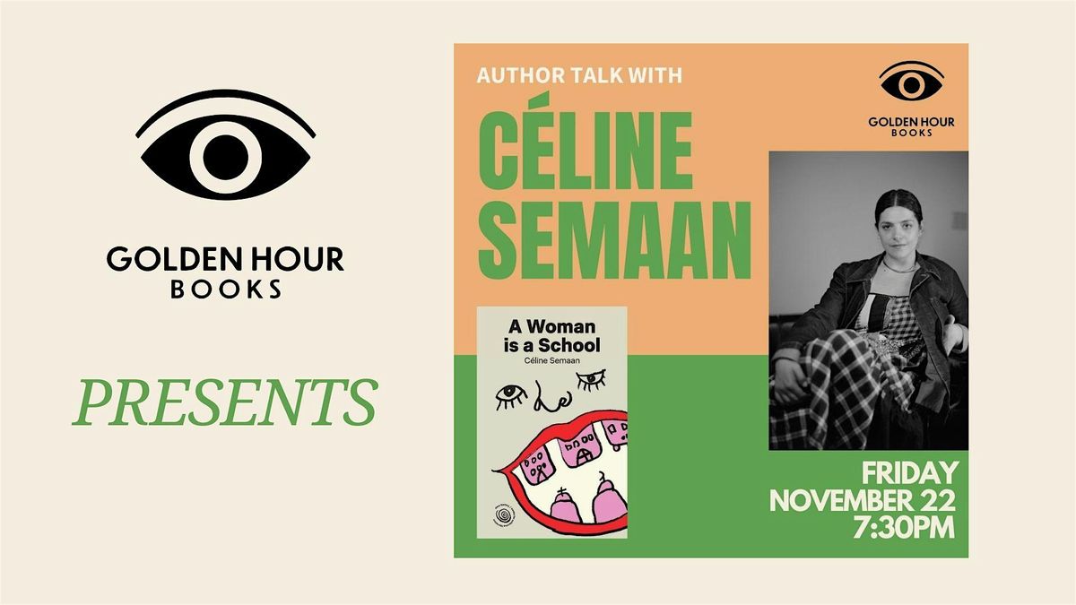 Author Talk with C\u00e9line Semaan