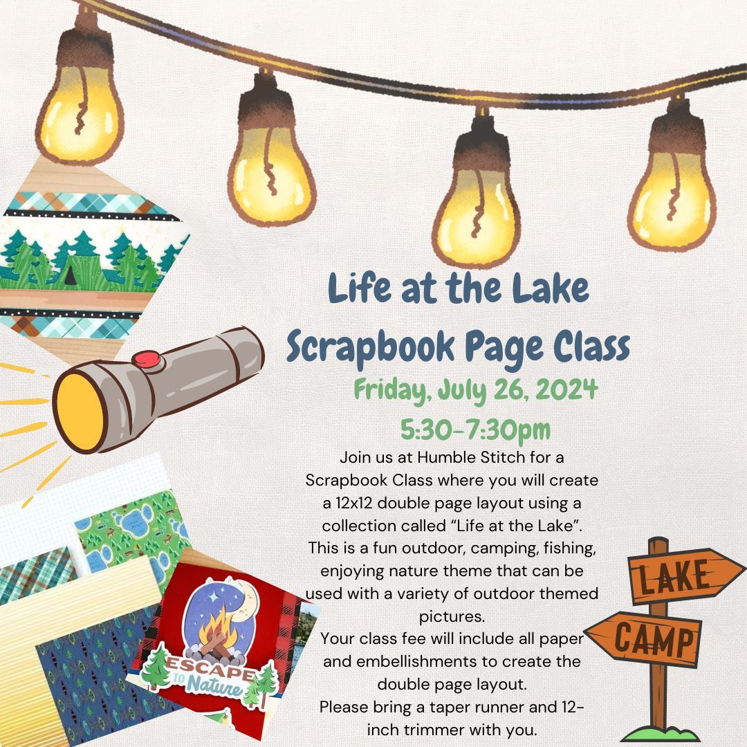 Scrapbooking with Mel - July 26th