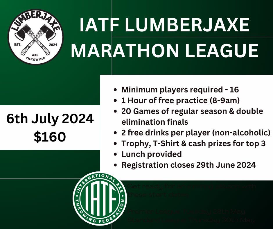 IATF Lumberjaxe Marathon League